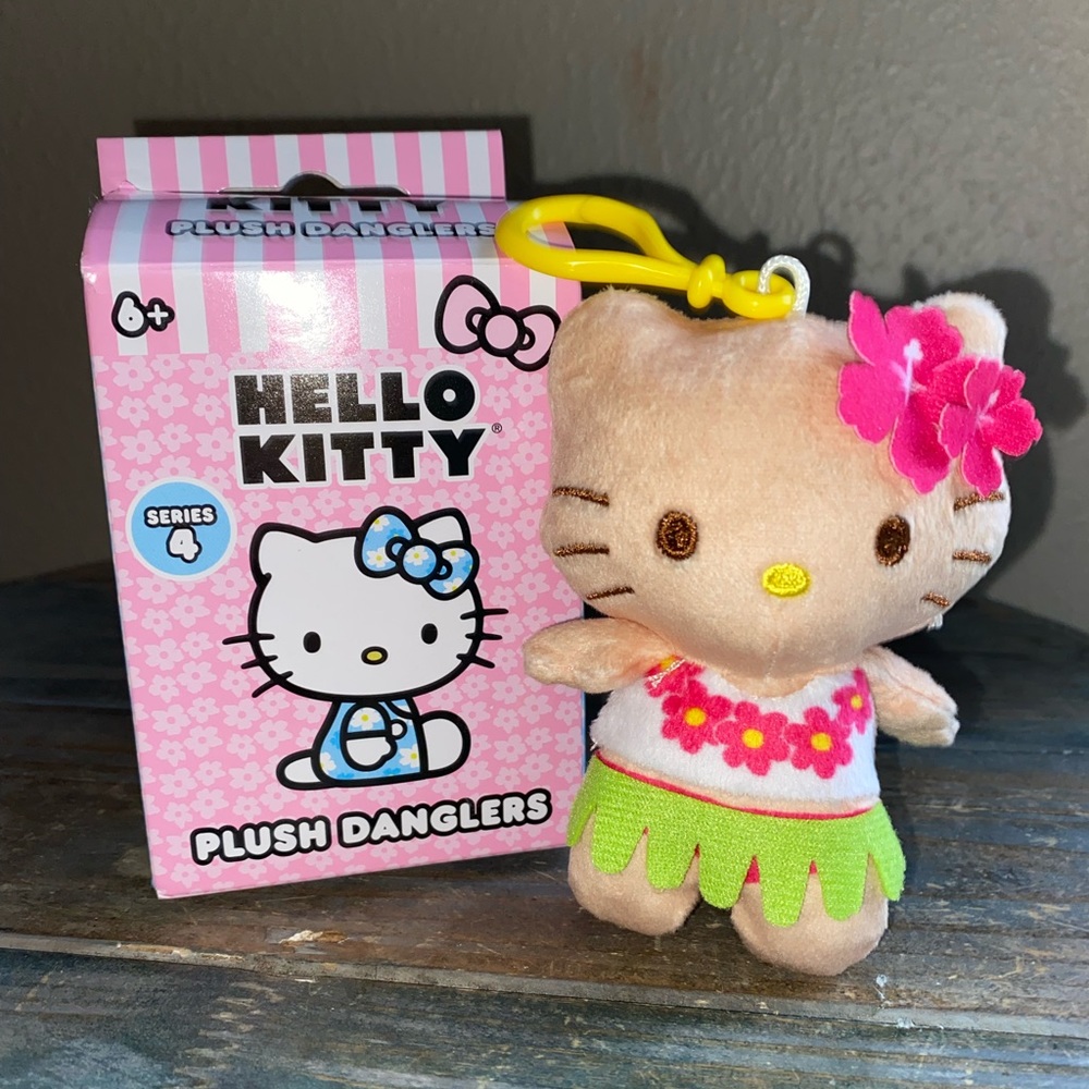 Hello Kitty Plush Dangler Series 4 Hawaiian